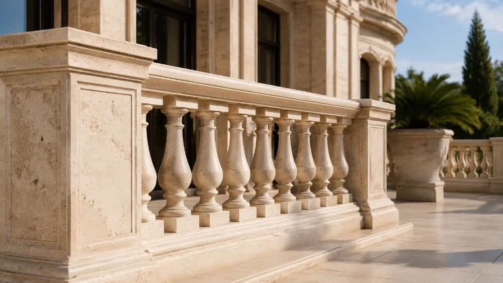 قیمت انواع نرده سنگی و صراحی در اصفهان